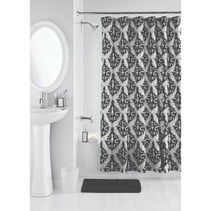 17-Piece Damask Bathroom Set